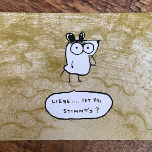 Post Card: Maki-Maus LIEBE