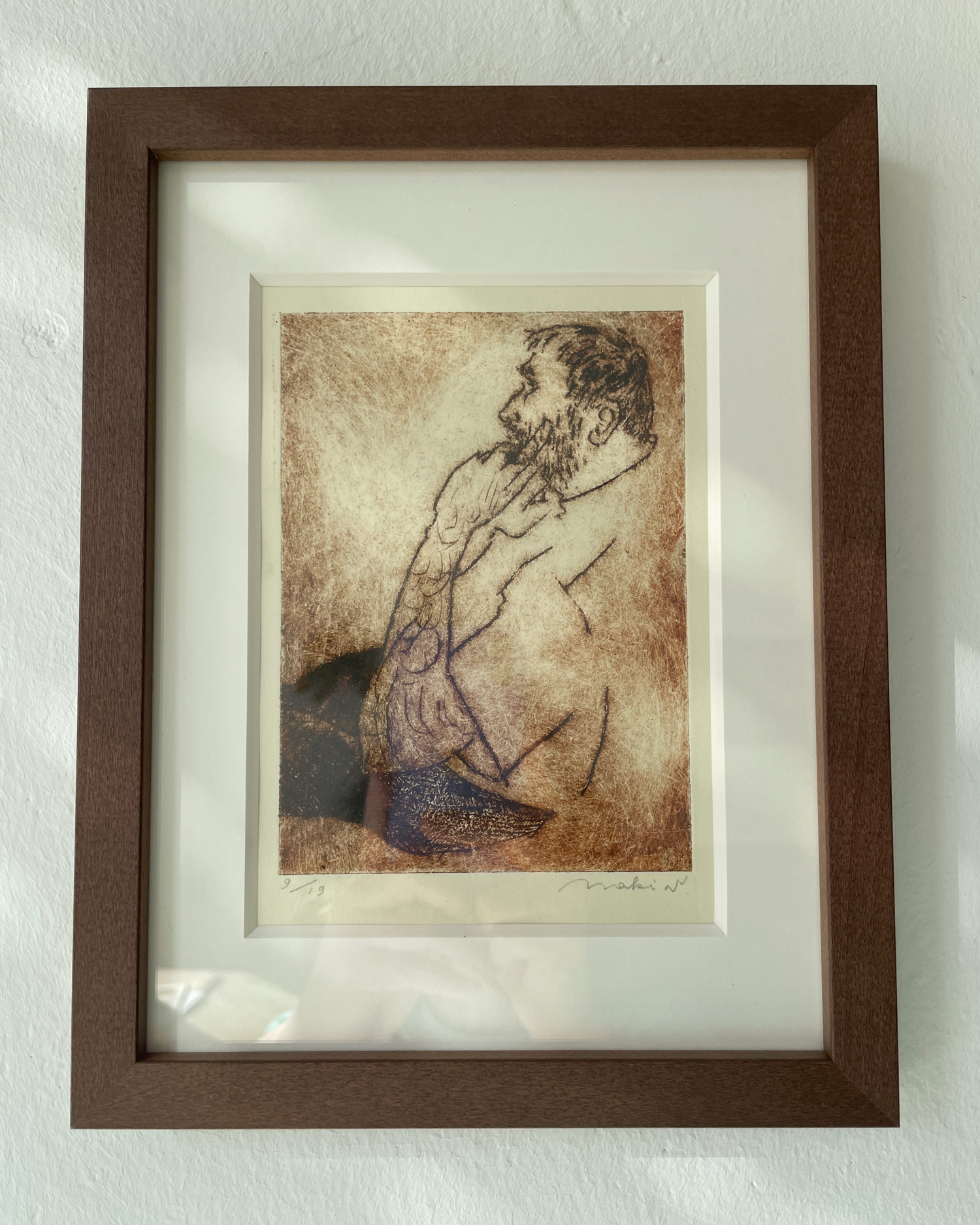 Kaltnadelradierung: Fred – Bild 4