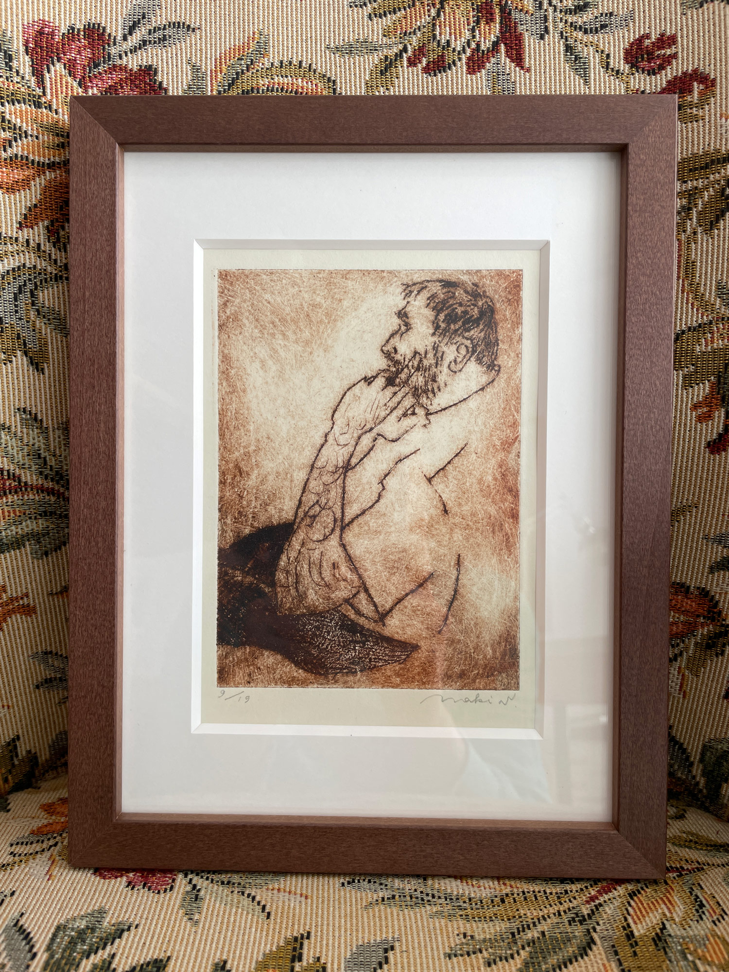 Kaltnadelradierung: Fred – Bild 3